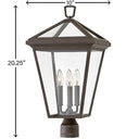 Hinkley Alford Place Outdoor Medium Post Mount Lantern Alternative Image 4