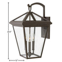 Hinkley Alford Place Outdoor Medium Wall Mount Lantern - HL2565 Alternative Image 6