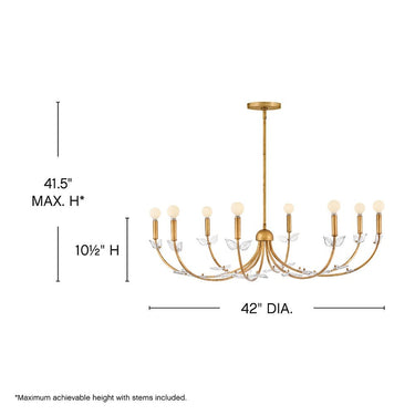 Hinkley Aliso Large Chandelier Alternative Image 1
