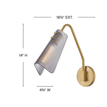 Hinkley Altman Medium Single Light Sconce Alternative Image 9