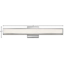 Hinkley Alto Large LED Vanity Wall Sconce - HL51403 Alternative Image 12