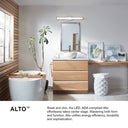 Hinkley Alto Large LED Vanity Wall Sconce - HL51403 Alternative Image 14