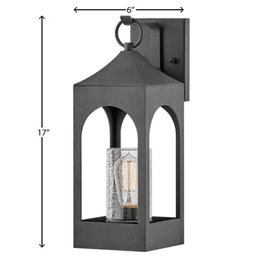 Hinkley Amina Outdoor Medium Wall Mount Lantern Alternative Image 1