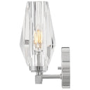 Hinkley Ana Medium Three Light Vanity Wall Sconce in Polished Nickel Finish Alternative Image 2