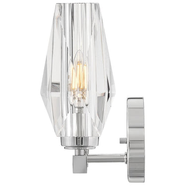 Hinkley Ana Medium Three Light Vanity Wall Sconce in Polished Nickel Finish Alternative Image 2