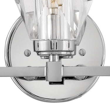 Hinkley Ana Medium Three Light Vanity Wall Sconce in Polished Nickel Finish Alternative Image 3
