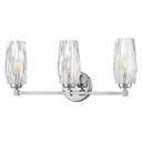 Hinkley Ana Medium Three Light Vanity Wall Sconce in Polished Nickel Finish Alternative Image 5