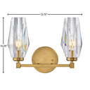 Hinkley Ana Small Two Light Vanity Wall Sconce Alternative Image 7
