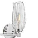 Hinkley Ana Small Two Light Vanity Wall Sconce in Polished Nickel Finish Alternative Image 2