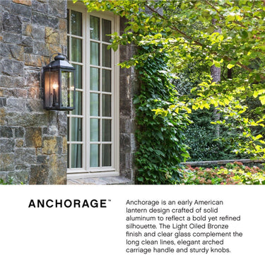 Hinkley Anchorage Alternative Image 12V LED Outdoor Large Pier Mount Lantern Alternative Image 3