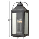 Hinkley Anchorage LED Outdoor Large Wall Mount Lantern - Alternative Image 1858DZ-LL Alternative Image 3