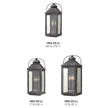 Hinkley Anchorage LED Outdoor Medium Wall Mount Lantern Alternative Image 2