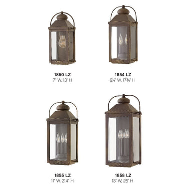 Hinkley Anchorage Outdoor Large Wall Mount Lantern - HL1855 Alternative Image 11