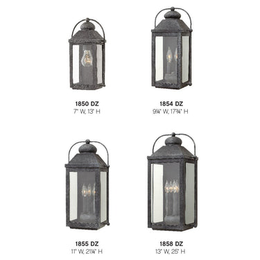 Hinkley Anchorage Outdoor Medium Wall Mount Lantern Alternative Image 1