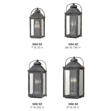 Hinkley Anchorage Outdoor Small Wall Mount Lantern Alternative Image 5