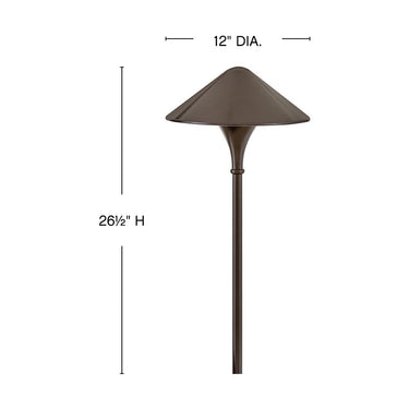 Hinkley Apex Alternative Image 120V Path Light Alternative Image 3