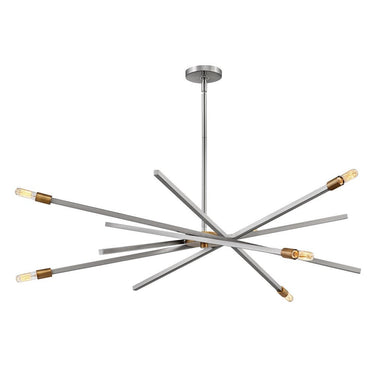 Hinkley Archer Large Adjustable Single Tier Chandelier 