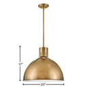 Hinkley Argo Large Pendant in Heritage Brass Finish Alternative Image 1
