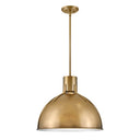Hinkley Argo Large Pendant in Heritage Brass Finish 