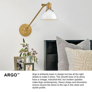 Hinkley Argo Medium Swing Arm Single Light Sconce Alternative Image 15