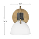 Hinkley Argo Small Single Light Vanity Wall Sconce Alternative Image 1
