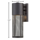 Hinkley Aria Outdoor Medium Wall Mount Lantern - HL2300 Alternative Image 1
