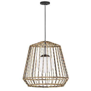 Hinkley Arlen Alternative Image 12V LED Outdoor Large Hanging Pendant - Alternative Image 10394BK-LV Alternative Image 1