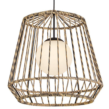 Hinkley Arlen Alternative Image 12V LED Outdoor Large Hanging Pendant - Alternative Image 10394BK-LV Alternative Image 3