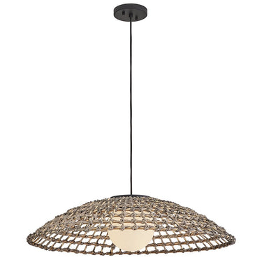 Hinkley Arlen Alternative Image 12V LED Outdoor Large Hanging Pendant - Alternative Image 10395BK-LV Alternative Image 2