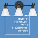 Hinkley Arti Large Adjustable Four Light Vanity Wall Sconce Alternative Image 6