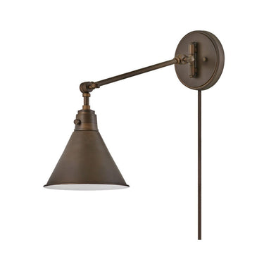 Hinkley Arti Medium Alternative Image 7.75" Swing Arm Single Light Sconce Alternative Image 10