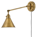 Hinkley Arti Medium Alternative Image 7.75" Swing Arm Single Light Sconce Alternative Image 2