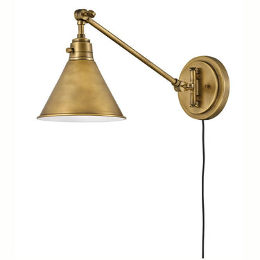 Hinkley Arti Medium Alternative Image 7.75" Swing Arm Single Light Sconce Alternative Image 6