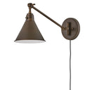 Hinkley Arti Medium Alternative Image 7.75" Swing Arm Single Light Sconce Alternative Image 7