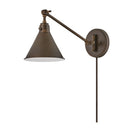 Hinkley Arti Medium Alternative Image 7.75" Swing Arm Single Light Sconce Alternative Image 9