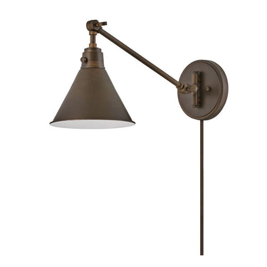 Hinkley Arti Medium Alternative Image 7.75" Swing Arm Single Light Sconce Alternative Image 9