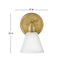 Hinkley Arti Medium Adjustable Single Light Vanity Wall Sconce Alternative Image 9