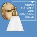 Hinkley Arti Medium Adjustable Single Light Vanity Wall Sconce Alternative Image 13
