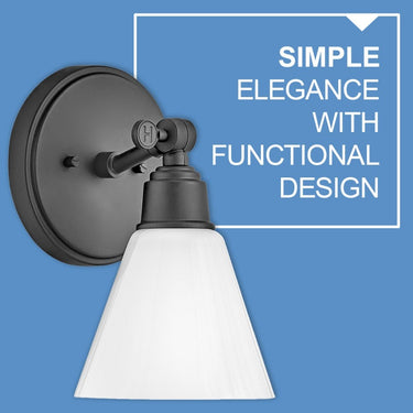 Hinkley Arti Medium Adjustable Single Light Vanity Wall Sconce Alternative Image 5
