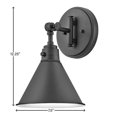 Hinkley Arti Medium Swing Arm Single Light Sconce Alternative Image 1