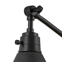 Hinkley Arti Medium Swing Arm Single Light Sconce - Alternative Image 3690BK Alternative Image 5