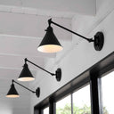 Hinkley Arti Medium Swing Arm Single Light Sconce - Alternative Image 3690BK Alternative Image 7