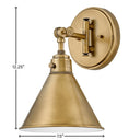 Hinkley Arti Medium Swing Arm Single Light Sconce Alternative Image 6