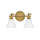 Hinkley Arti Small Adjustable Two Light Vanity Wall Sconce Alternative Image 7