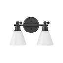 Hinkley Arti Small Adjustable Two Light Vanity Wall Sconce 