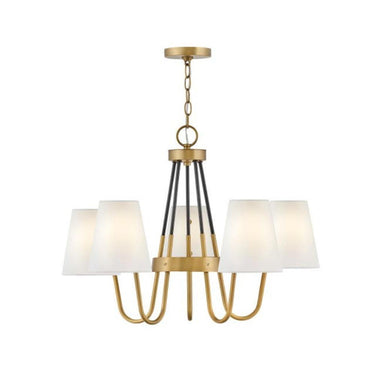 Hinkley Aston Medium Single Tier Chandelier - 37385HB 