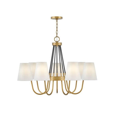 Hinkley Aston Medium Single Tier Chandelier - 37386HB 