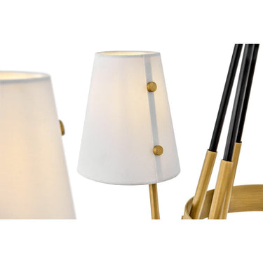 Hinkley Aston Medium Six Light Linear Chandelier Alternative Image 3