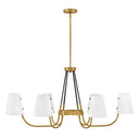 Hinkley Aston Medium Six Light Linear Chandelier Alternative Image 5