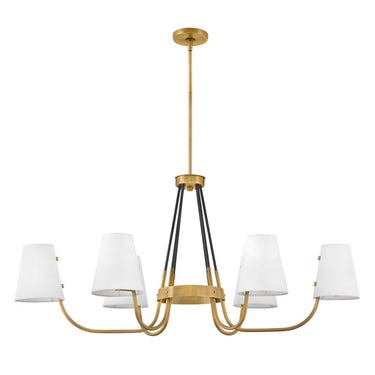 Hinkley Aston Medium Six Light Linear Chandelier Alternative Image 7